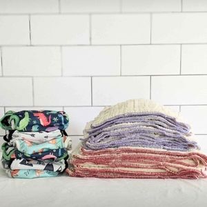 NWOT Oso cozy Prefolds & Diaper Covers
